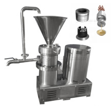 widely used almond paste colloid mill with circulation tube/peanut butter making machine/lab chemical cocoa nut butter machine